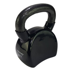 Гиря Tunturi Vinyl Kettlebell, 16 кг, черная цена и информация | Грузы, гантели, грифы | hansapost.ee