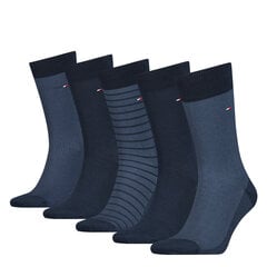 Мужские носки Tommy Hilfiger синие, 5 шт. цена и информация | Мужские носки | hansapost.ee