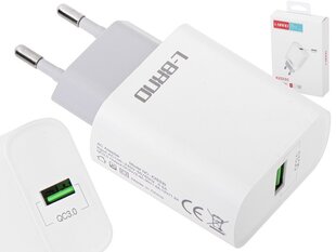 L-brno зарядное устройство для быстрой зарядки 15вт, белый цена и информация | Зарядные устройства для телефонов | hansapost.ee