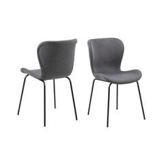 Набор их 2-х стульев Actona Batilda, серый цена и информация | Стулья для кухни и столовой | hansapost.ee