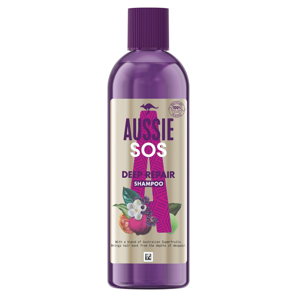 Juuste šampoon AUSSIE SOS Deep Repair, 290ml hind ja info | Šampoonid | hansapost.ee