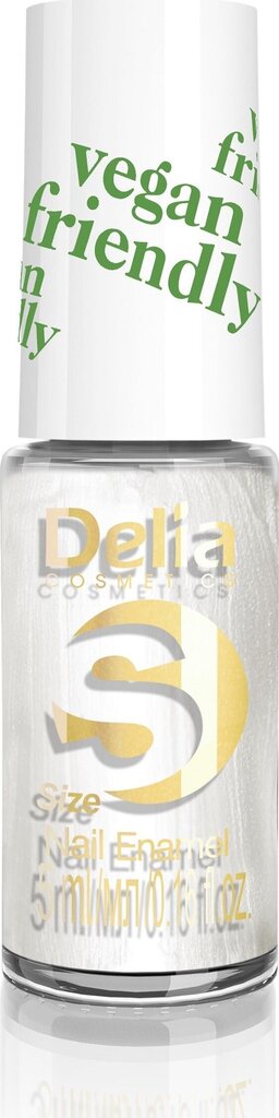 Küünelakk Delia Delia Cosmetics Vegan Friendly nr 202 Candy Rose, 5ml цена и информация | Küünelakid ja küünelakieemaldajad | hansapost.ee