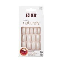 Värvimiseks sobivad naturaalsed küüned 65996 Salon Naturals (Nails) 28 tk цена и информация | Лаки для ногтей, укрепители для ногтей | hansapost.ee