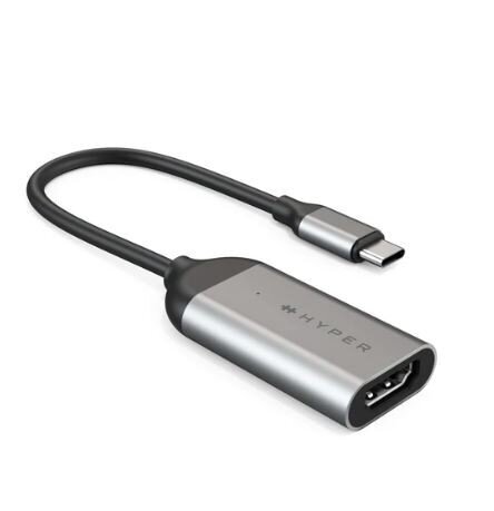 HyperDrive Hüper-USB-C kuni 8K 60Hz / 4K 144Hz HDMI-adapter hind ja info | USB adapterid ja jagajad | hansapost.ee