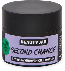 Kulmude kasvu õli Second Chance 15ml, Beauty Jar hind ja info | Näoõlid, ampullid ja seerumid | hansapost.ee