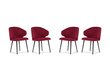 4-tooli komplekt Windsor ja Co Nemesis, punane hind ja info | Köögitoolid, söögitoolid | hansapost.ee