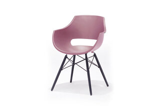 Комплект из 4 стульев MC Akcent Rockville BS, розовый-красный цена и информация | Стулья для кухни и столовой | hansapost.ee