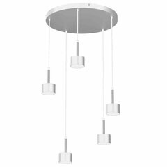Milagro подвесной светильник Arena White/Silver цена и информация | Потолочный светильник, 38 x 38 x 24 см | hansapost.ee