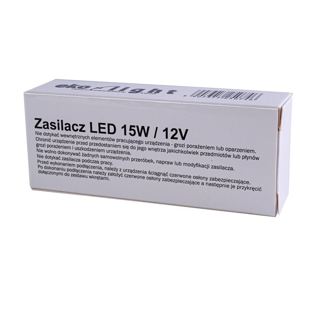 Eko-Light toiteallikas, LED 15W IP20 цена и информация | Süvistatavad LED valgustid | hansapost.ee