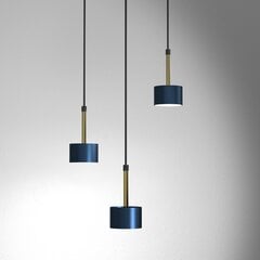 Rippvalgusti ARENA BLUE/GOLD 3xGX53 price and information | Pendant lights | hansapost.ee