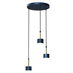 Rippvalgusti ARENA BLUE/GOLD 3xGX53 price and information | Pendant lights | hansapost.ee