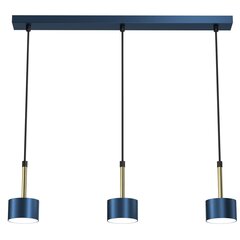 Rippvalgusti ARENA BLUE/GOLD 3xGX53 price and information | Pendant lights | hansapost.ee