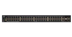 Cisco SG550X-48 Managed L3 Gigabit Ethernet (10/100/1000) 1U Black, Grey цена и информация | Выключатели, розетки | hansapost.ee