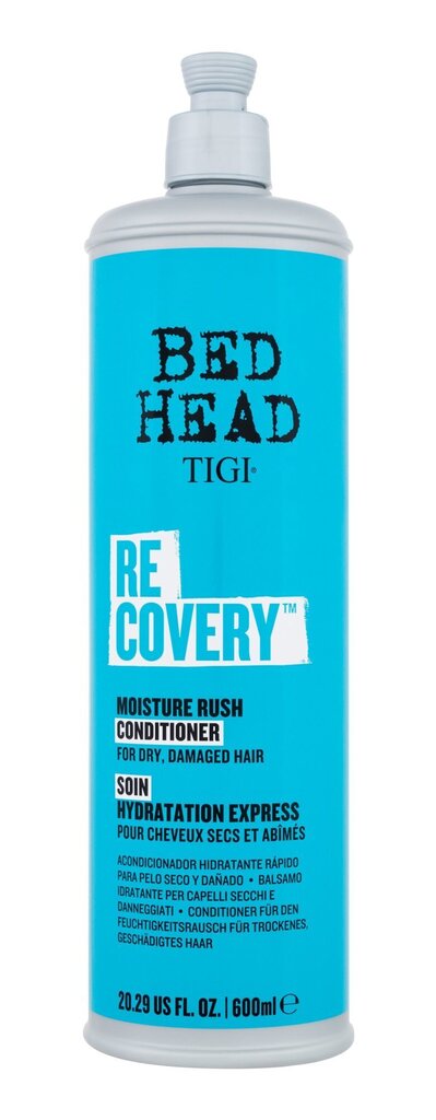 Juuksepalsam Tigi Bed Head Recovery Moisture Rush Conditioner, 600 ml hind ja info | Palsamid | hansapost.ee