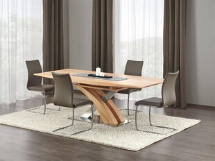 Раскладной обеденный стол Halmar Sandori, дубовый цвет цена и информация | Кухонные и обеденные столы | hansapost.ee