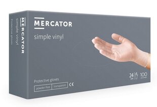 Vinüülkindad Mercator Simple Vinyl, suurus S hind ja info | Töökindad | hansapost.ee