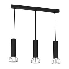 Ripplamp Dante Black/Silver hind ja info | Rippvalgustid | hansapost.ee