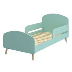 Детская кровать Notio Living Gigi, 70x140 см, зеленая цена и информация | Детские кровати | hansapost.ee