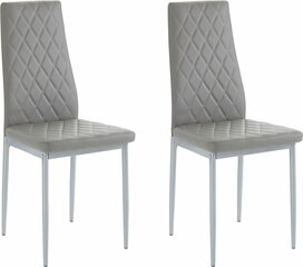 Комплект из 2-х стульев Notio Living Barak, серый цена и информация | Стулья для кухни и столовой | hansapost.ee