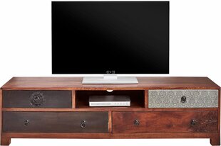 Телевизионный столик Adya, коричневый цена и информация | Тумбы под телевизор | hansapost.ee