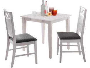 Комплект мебели для столовой Notio Living Flik 80, белый цена и информация | Комплекты мебели для столовой | hansapost.ee
