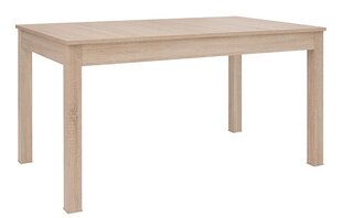 Раздвижной стол Crib 140, светло-коричневый цена и информация | Кухонные и обеденные столы | hansapost.ee