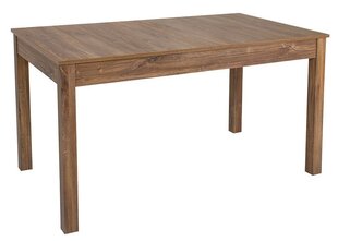 Раздвижной стол Bryk 140, коричневый цена и информация | Кухонные и обеденные столы | hansapost.ee