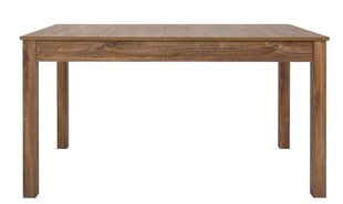 Раздвижной стол Bryk 140, коричневый цена и информация | Кухонные и обеденные столы | hansapost.ee