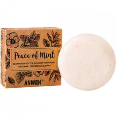 Šampoon normaalsele ja rasusele nahale Anwen Peace of Mint, 75g hind ja info | Šampoonid | hansapost.ee