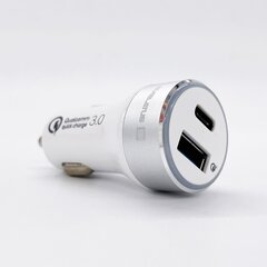 Evelatus QCC03, USB-A/USB-C, 3A цена и информация | Зарядные устройства для телефонов | hansapost.ee