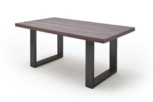 Обеденный стол MC Akcent Castello, 200x100 см, темно-коричневый/серый цена и информация | Кухонные и обеденные столы | hansapost.ee