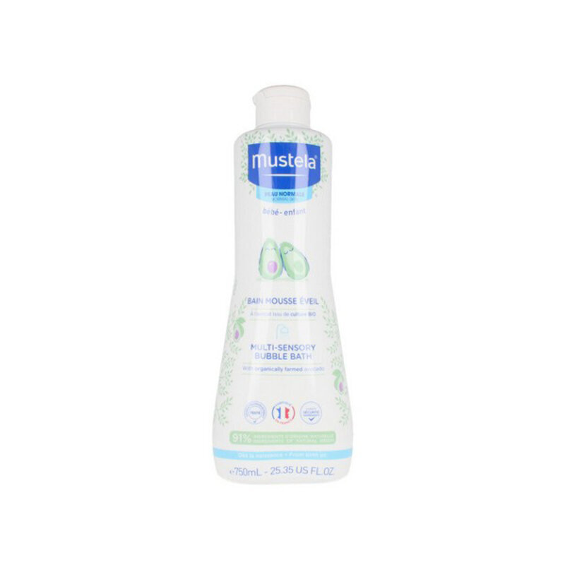 Vannivaht Mustela Multi-Sensory Bubble Bath with Avocado, 750ml hind ja info | Laste ja ema kosmeetika | hansapost.ee