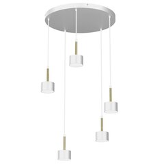 Milagro подвесной светильник Arena White/Gold цена и информация | Потолочный светильник, 38 x 38 x 24 см | hansapost.ee