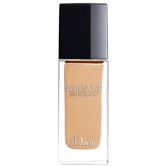 Christian Dior Forever Skin Glow тональный крем 30 мл, 3WP Warm Peach цена и информация | Пудры, базы под макияж | hansapost.ee
