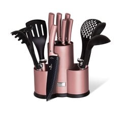 Набор кухонных инструментов Berlingen Haus Rose Edition, 12 предметов цена и информация | Столовые и кухонные приборы | hansapost.ee