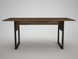 Стол обеденный Kalune Design Lost, коричневый цена и информация | Кухонные и обеденные столы | hansapost.ee