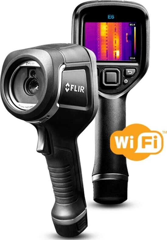 FLIR E6xt Thermal Imaging Camera -20 fino a 550 °C 240 x 180 Pixel 9 Hz MSX®, WiFi цена и информация | Termokaamerad | hansapost.ee