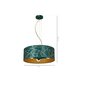 Ripplamp ZIGGY PINK Gold / Bottle Green price and information | Rippvalgustid | hansapost.ee