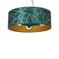 Ripplamp ZIGGY PINK Gold / Bottle Green price and information | Rippvalgustid | hansapost.ee