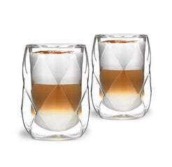 Topeltseintega tasside komplekt, 2 tk 250 ml price and information | Glasses, mugs and jugs | hansapost.ee