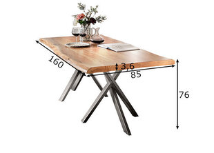 Söögilaud Tische, 85x160 цена и информация | Кухонные и обеденные столы | hansapost.ee