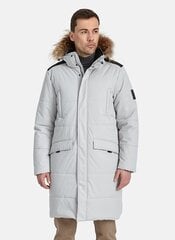 Зимняя мужская парка Huppa WERNER 1, светло-серая цена и информация | Мужские куртки | hansapost.ee