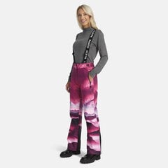 Huppa женские лыжные брюки GRETA, бордового цвета с рисунком цена и информация | Женская лыжная одежда | hansapost.ee