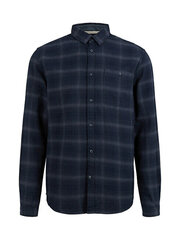 Мужская рубашка Tom Tailor, темно-синяя 907152573 цена и информация | Мужские рубашки | hansapost.ee