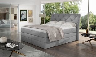 Кровать NORE Mirabel 04, 160x200 см, светло-серая цена и информация | Кровати | hansapost.ee