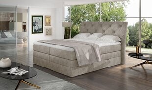Кровать NORE Mirabel 01, 180x200 см, песочный цвет цена и информация | Кровати | hansapost.ee