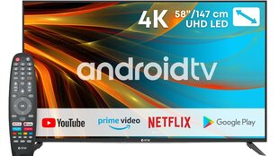 58" 4K UHD LED Android TV™ eSTAR LEDTV58A1T2 hind ja info | Televiisorid | hansapost.ee