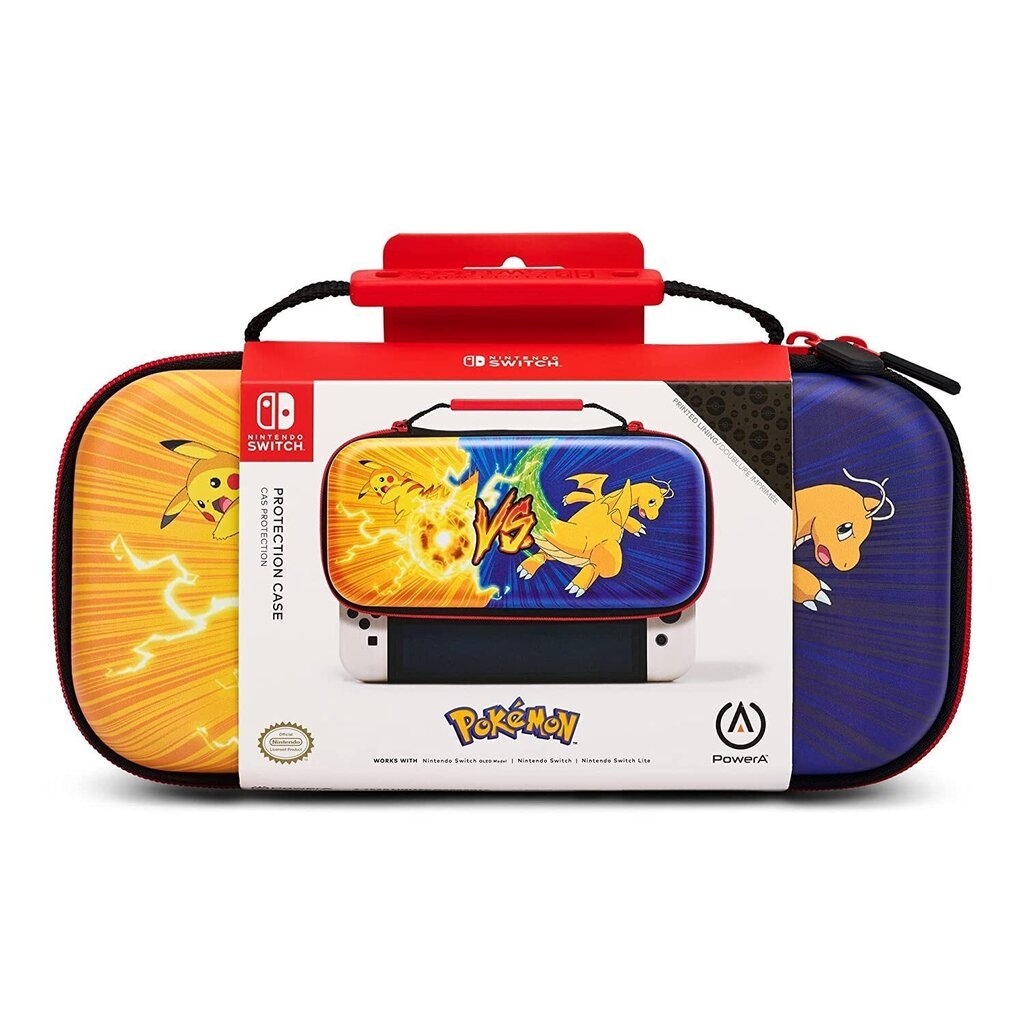 PowerA Nintendo Switch Protection Case Pikachu vs. Dragonite hind ja info | Mängukonsoolide lisatarvikud | hansapost.ee