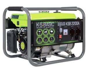 Bensiini elektrigeneraator Konner&Sohnen KSB 2200A hind ja info | Elektrigeneraatorid | hansapost.ee