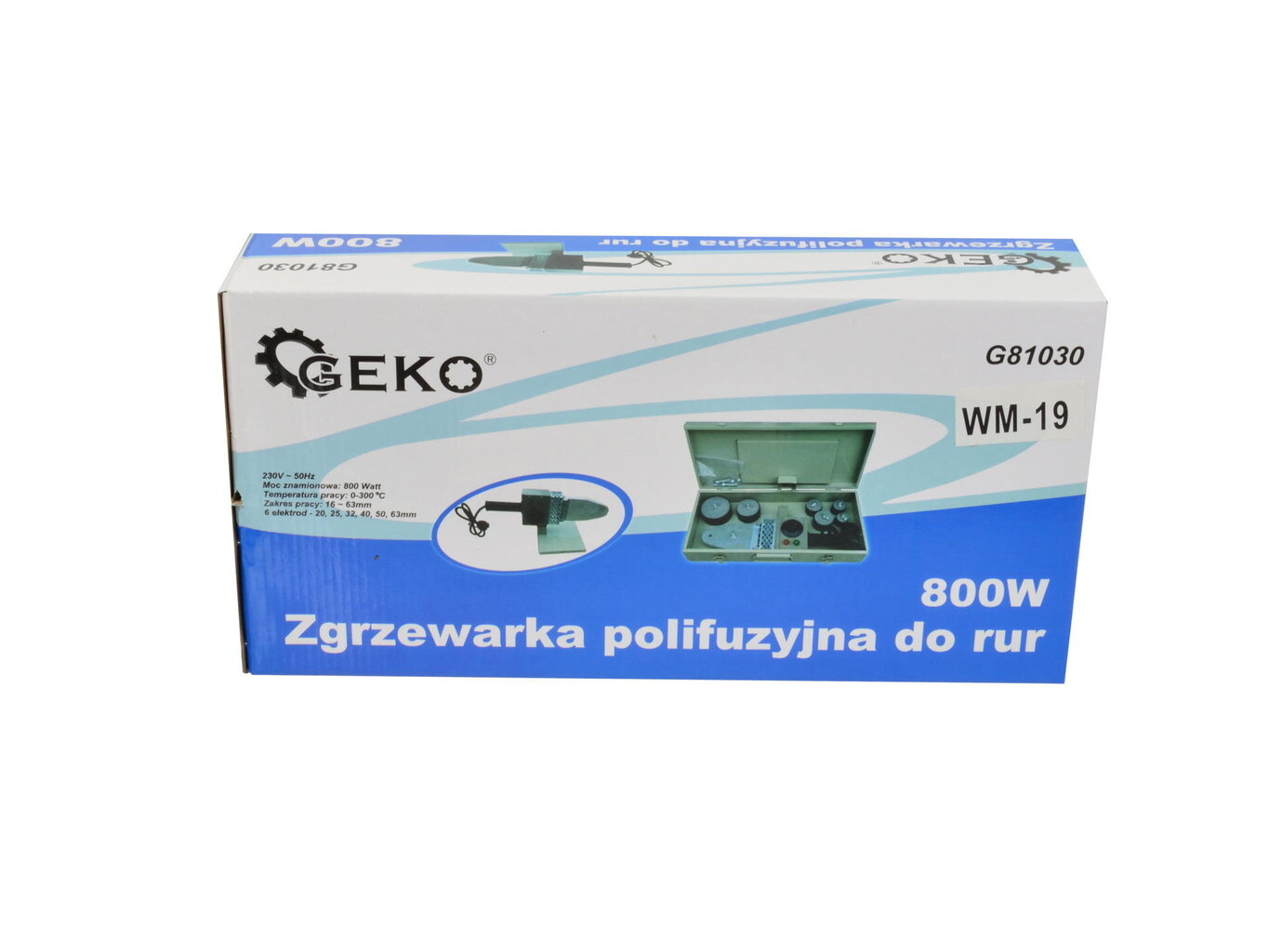 PPR toru jootekolb Geko 20-63mm (G81030) hind ja info | Keevitusseadmed ja jootekolbid | hansapost.ee